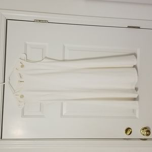 Calvin Klein Sleeveless White Knit Mid-Thigh Length Dress, size 6